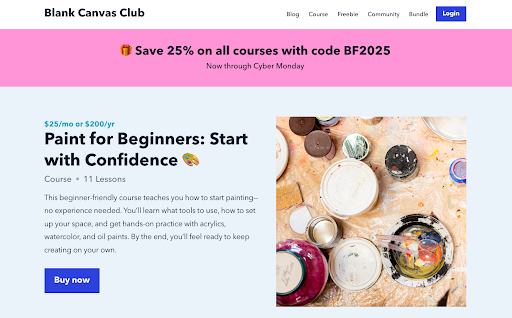 Add big banners on homepage