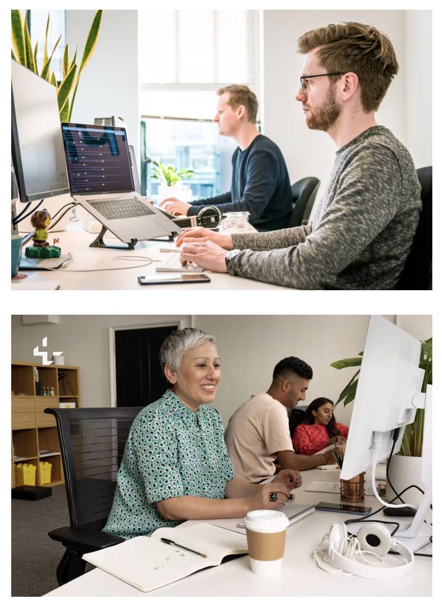 Inclusive marketing office stock images