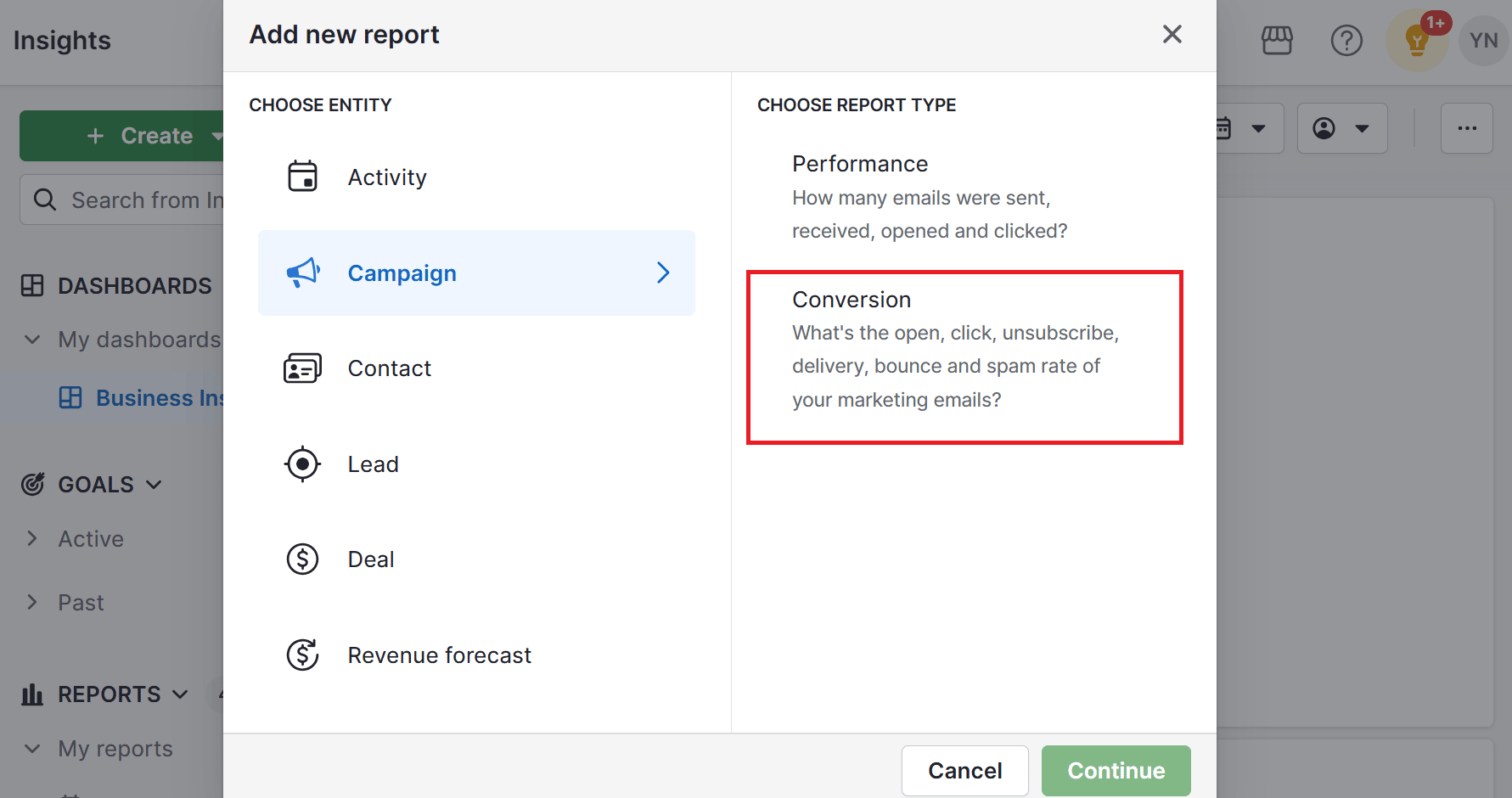 Psychographic segmentation in marketing Pipedrive conversion report