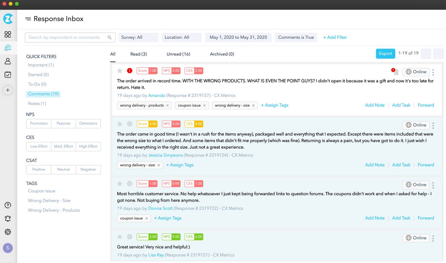 Customer feedback tools Zonka Feedback