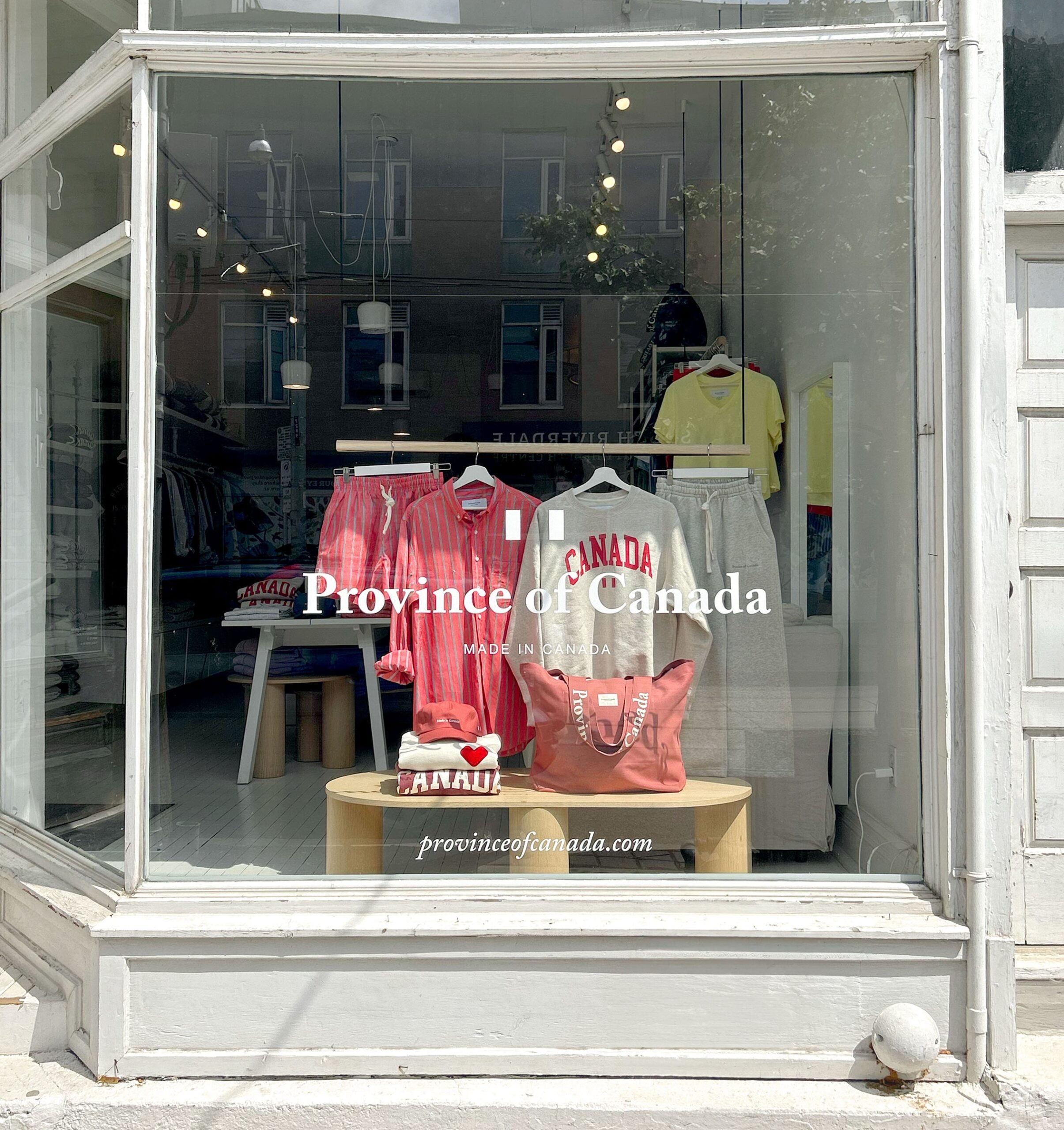 The front of the Province of Canada store.