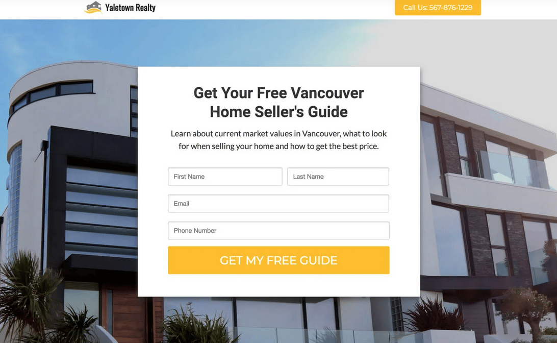Real estate guides Yaletown Realty example