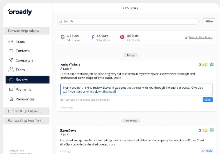 reputation management software broadly reviews