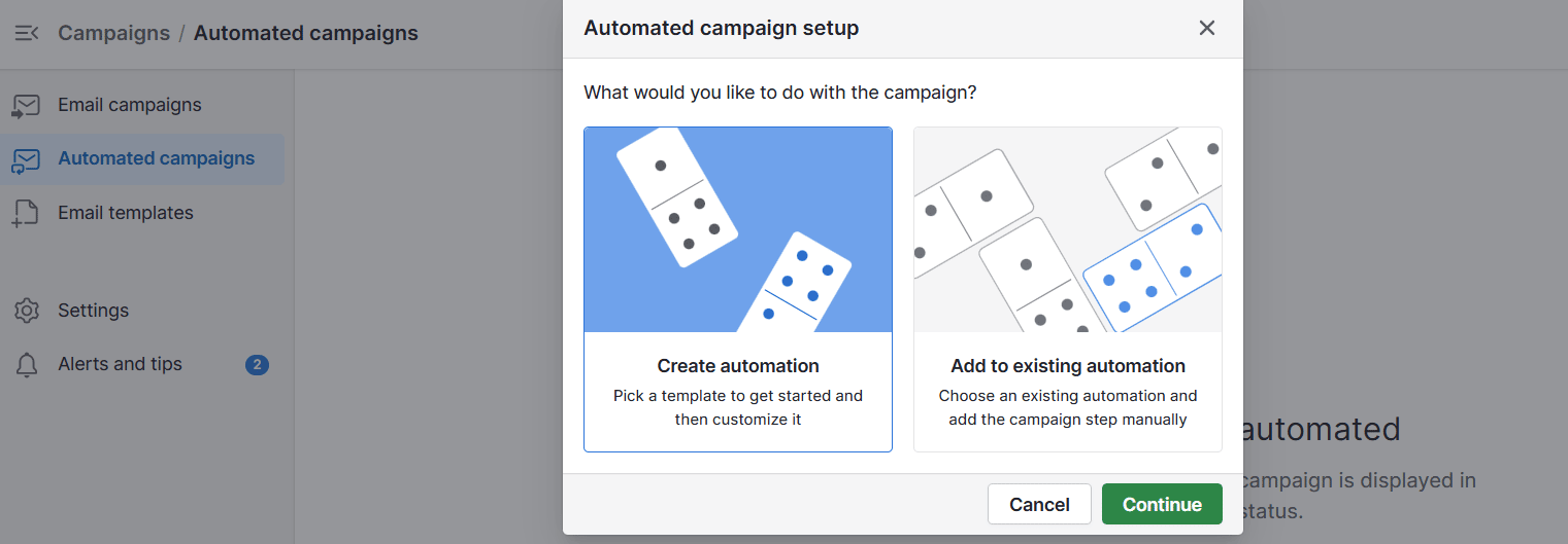 customer marketing Pipedrive automated campaign setup