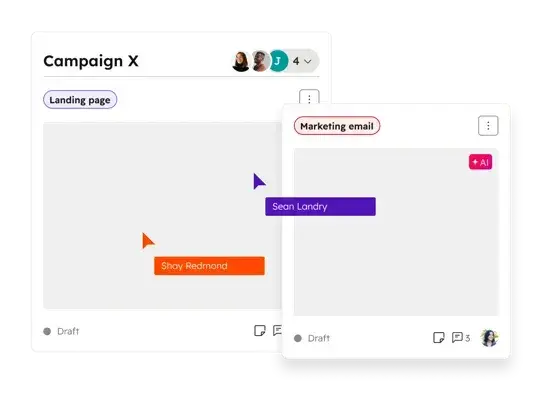 graphic showing how content hub and breeze can help tailor your loop marketing content